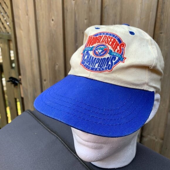 Vintage 1992 Toronto Blue Jays World Series Championship Hat MLB Baseball Cap - Picture 6 of 13